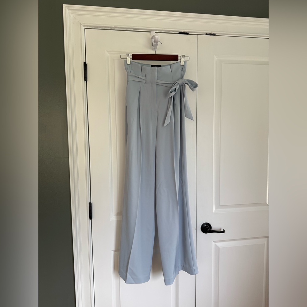 Express Light Blue Wide Leg Pants